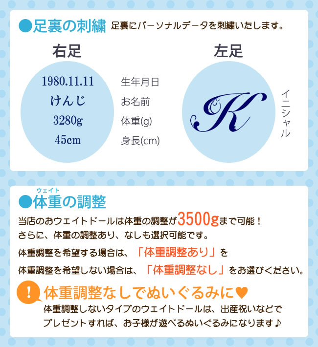 ウェイトドール ディズニー